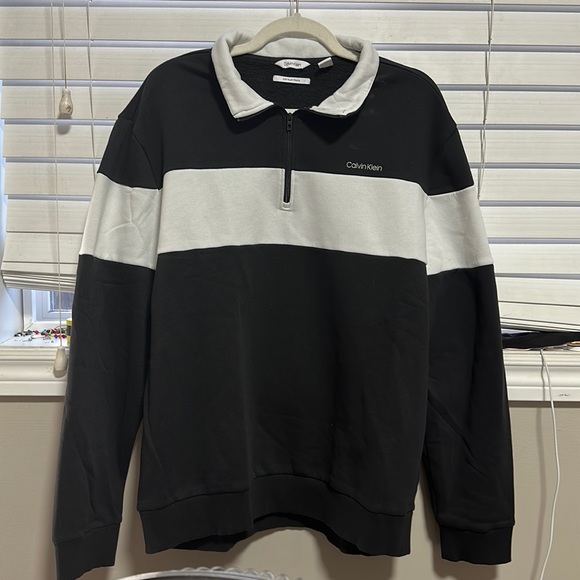 calvin klein quarter zip - Picture 1 of 2